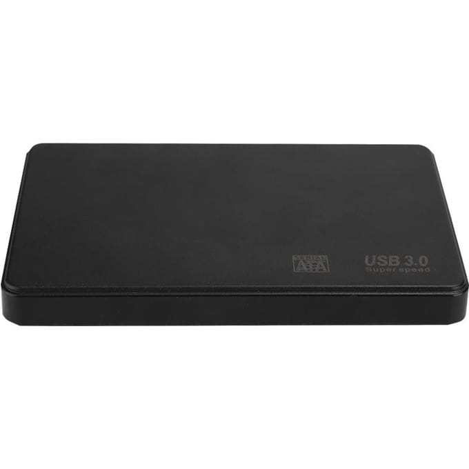 Boîtier externe pour disque dur externe SATA USB 3.0 de 2,5 pouces pour disque dur SSD (Pas difficile à intégrer black