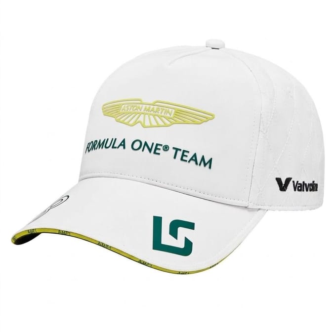 Aston Martin F1 Lance Stroll OS Witte Baseballpet white