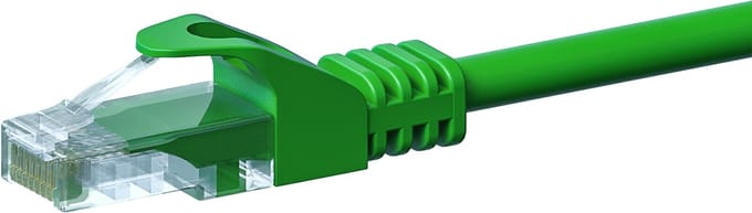 Danicom CAT5e UTP patchkabel - 3 meter groen - CCA - netwerkkabel - internetkabel - UTP kabel - RJ45 - 1000 mbit/s