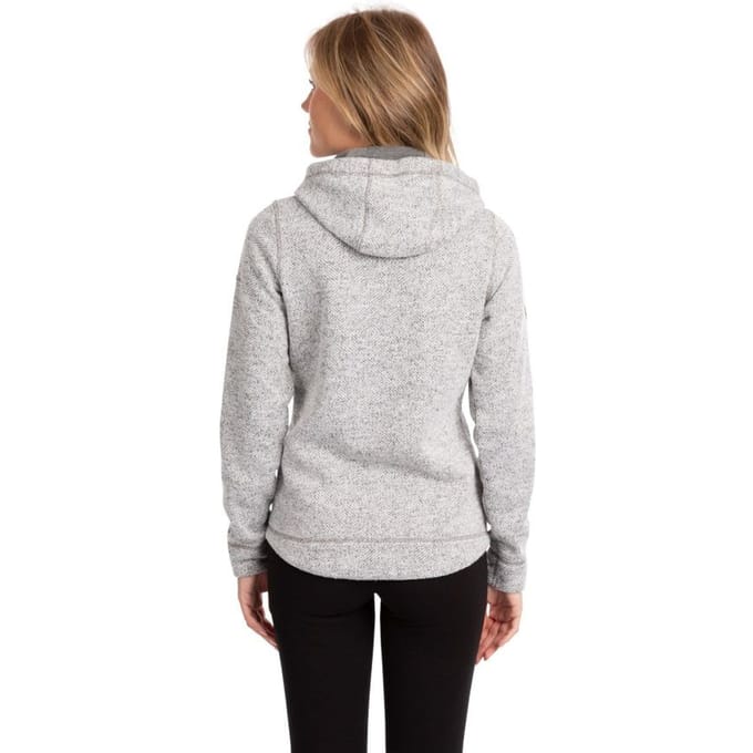 Trespass Dames reserve fleece vest met capuchon