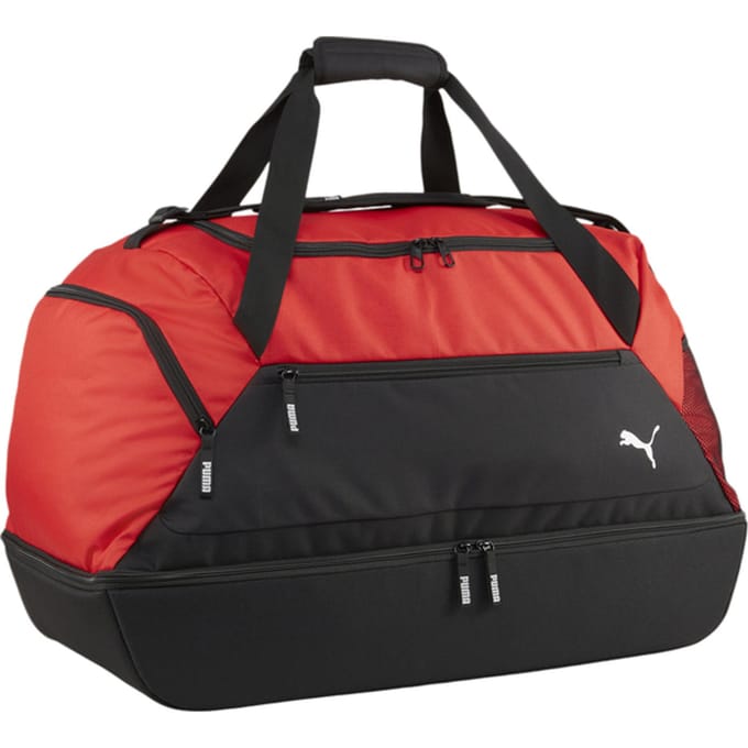 PUMA teamGOAL Teambag M BC (Boot Compartment) Unisex Sporttas - Puma Red-Puma Black