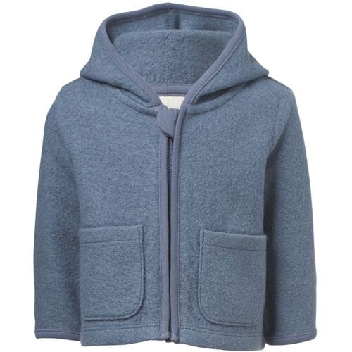 LUPILU Baby wollen jasje (Blauw, 74/80)