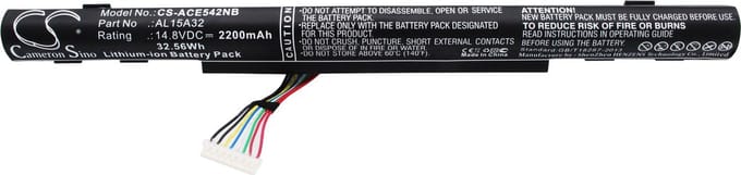 Laptop accu 1600mAh