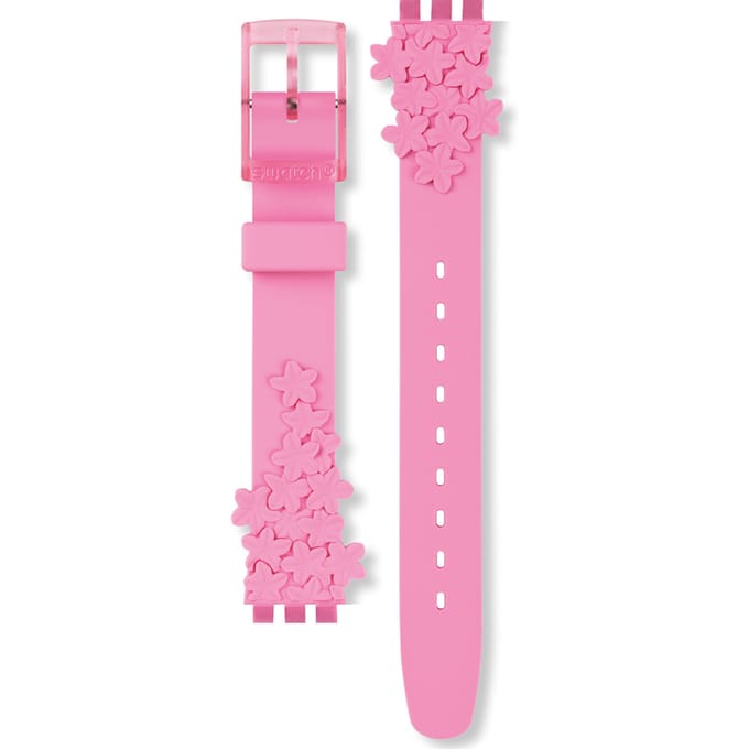 Swatch Plastic - Originals Small (25mm) - L ALP146 LP146 Pink Loop Horlogeband