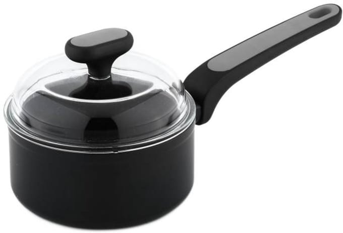 Nois Salto Silver Serie - Kookpan - 16cm - Greblon C3+ Coating - Inclusief Deksel