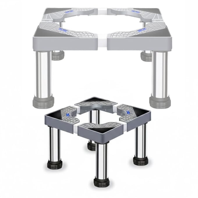 NBAP® Wasmachine Verhoger - Ombouw - Kast - Grijs