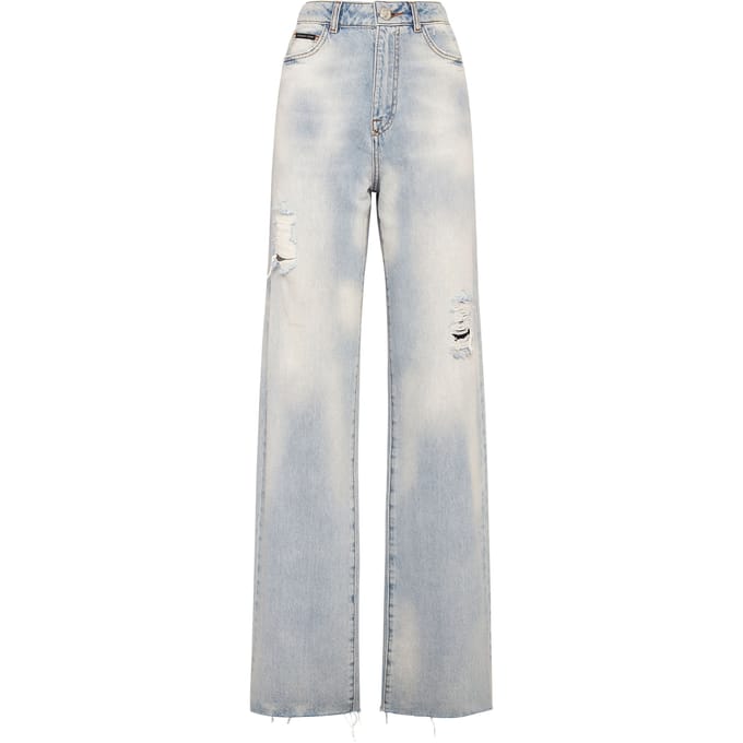 Jeans Met Wijde Pijpen