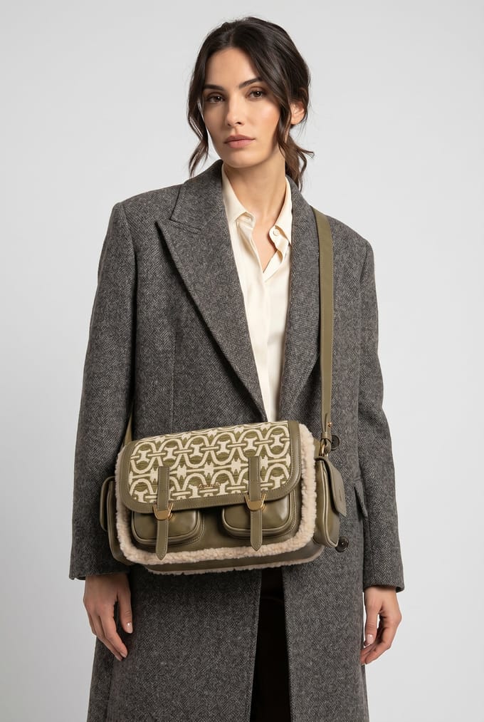 Coccinelle campus Mu.wi.mo Nat/multi Lau/lau Taglia: OS | Borse a tracolla Outlet | Donna