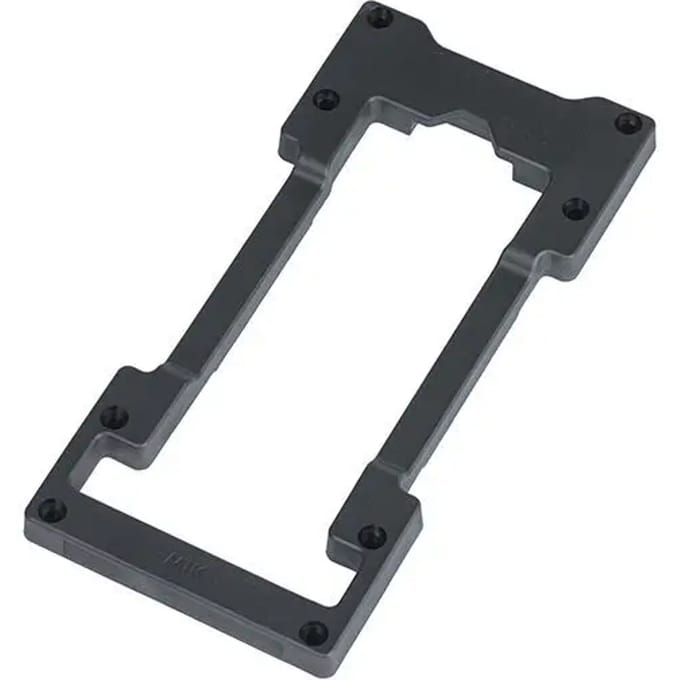 Basil MIK Double Decker - Voor MIK Adapterplaat - Zwart