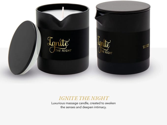 BodyGliss - Intimate Massage candle - Ignite the Night