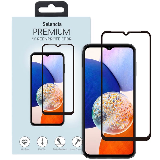 Selencia Screen Protector - Geschikt voor Samsung Galaxy A14 (5G) / A14 (4G) - Gehard Glas Premium Screenprotector