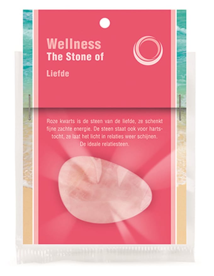 The stone of Liefde (Roze kwarts)