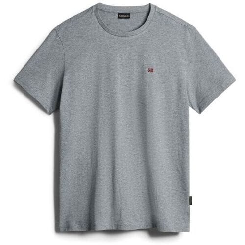 T-shirt Napapijri SALIS SS SUM NP0A4H8D-160 MED GREY MEL