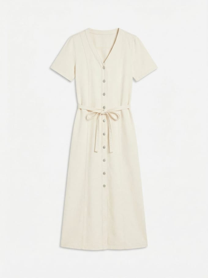 Vero Moda Denim jurk VMJANINA Lange jurk
