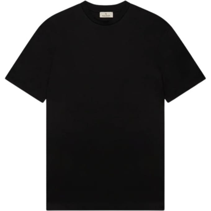 Valenza Interlock Supima T-shirts Zwart 1001