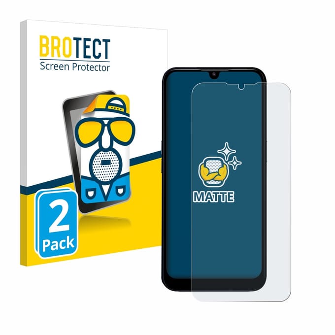 BROTECT - Screenprotector voor Doro 8200 - Folie Beschermfolie matte 2 Stuks