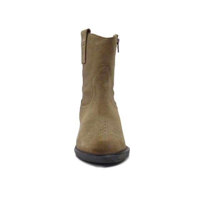 AQA Shoes - A8496 - Cowboylaarzen - Kleur: Taupe - Maat: 37