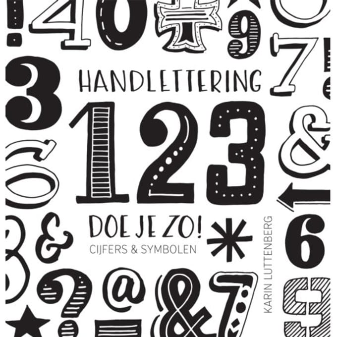 Handlettering 123 doe je zo! - Karin Luttenberg