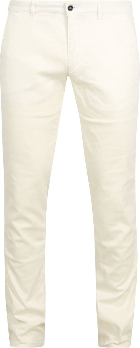 Suitable Chino broek Pico Wit - Maat 54 - Heren - Mannen broeken