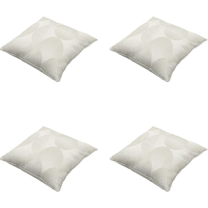 Madison - Sierkussen Napels - Beige - 50x50x10cm - Set van 4
