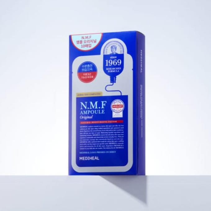 Mediheal N.M.F Aquaring Ampoule Mask EX (10 stuks) blue