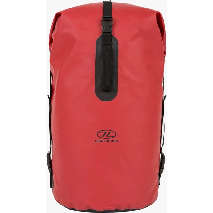 Highlander waterdichte rugzak Troon Tri-Laminate duffle dry bag 70 liter - Rood