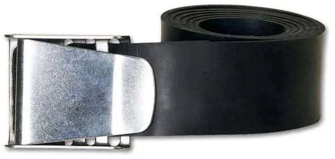 Imersion Neoprene Us Type Stainless Buckle Riem Zwart