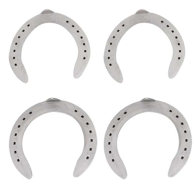 4 Stuks Aluminiumlegering Hoefijzer Kit Paardrijgereedschap Uitrusting AccessoiresType 5 gray