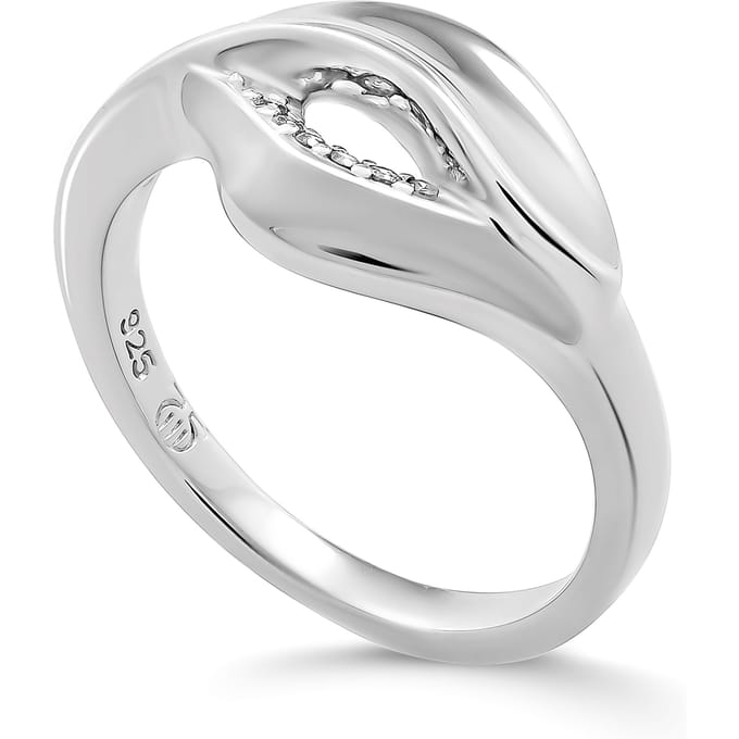 Orphelia 'Anet' Damesring van 925 Sterling Zilver - Zilver ZR-7520