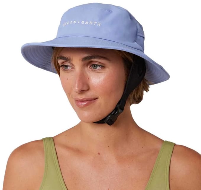 Ocean & Earth Bingin Soft Peak Surf Hoed Blauw L