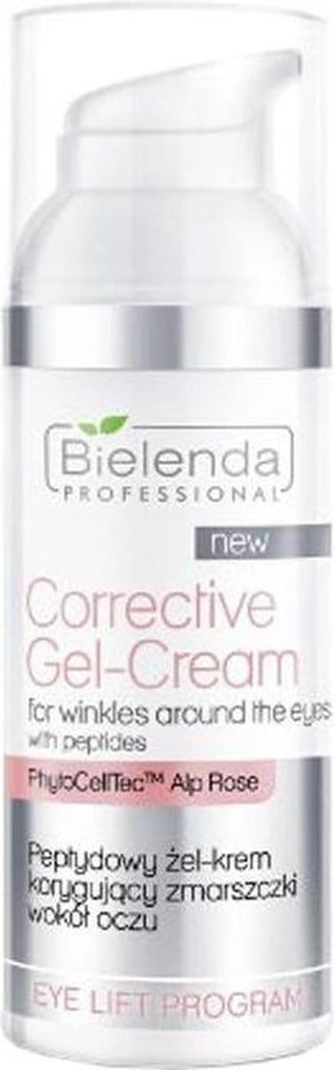 Bielenda Professional Eye Lift Program Corrective Gel-Crème - peptide gel-crème voor rimpels - 50ml