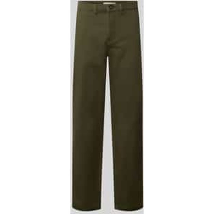 straight fit chino van katoenmix model 'Miles'