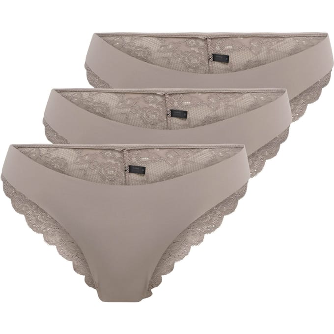 ONLY - ONLCHLOE LACE BRAZIL 3-PACK NOOS ACC - Dames - Shapewear