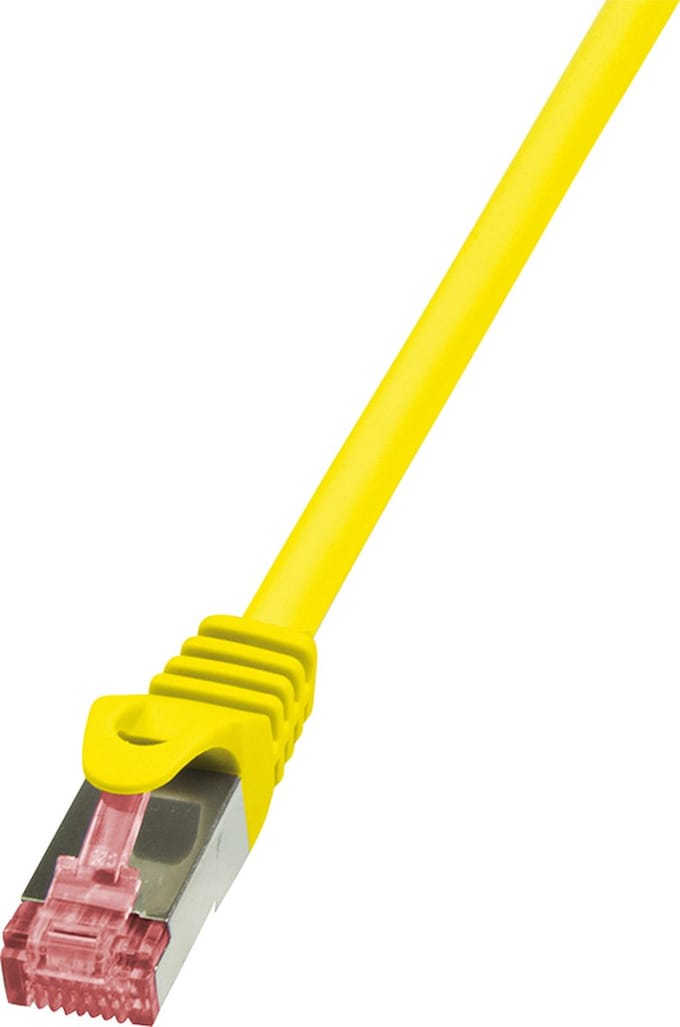 Logilink  - Netwerkkabel - RJ45 - 0,25 m - Geel