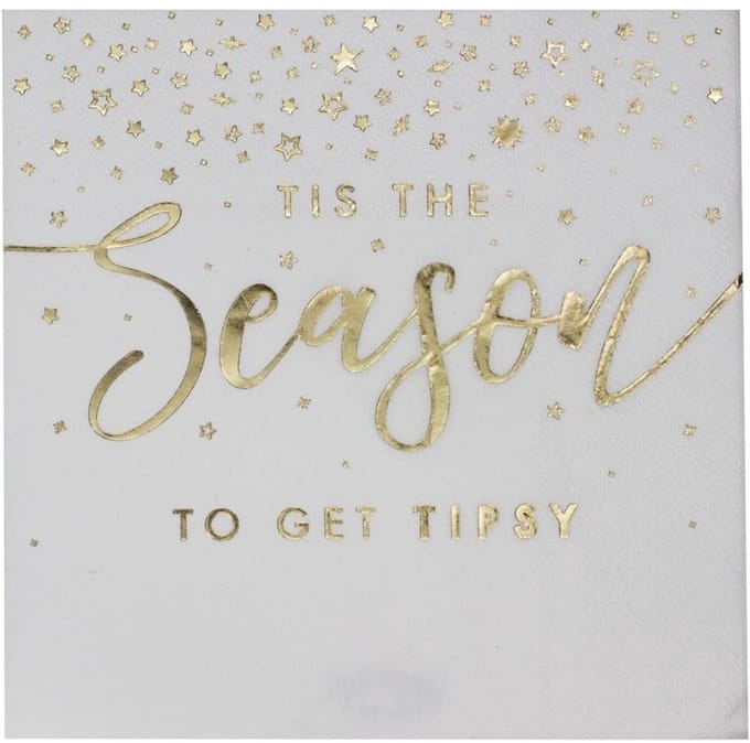 Kerst Traditioneel - Servetten Tis The Season (16 stuks)