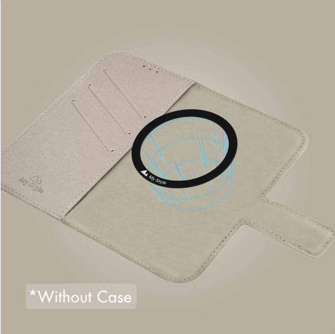 My Style Universal MagSafe Compatible Wallet - Warm Grey 4.7 (Without Case)