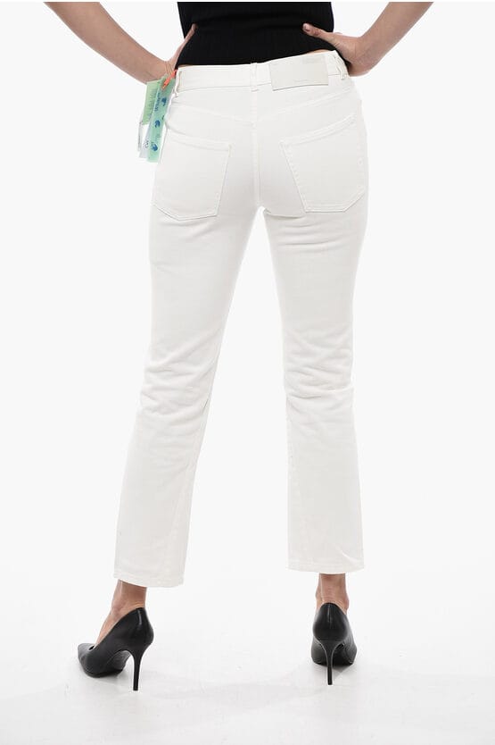 Straight Fit TWISTED Jeans 18 cm in Wit