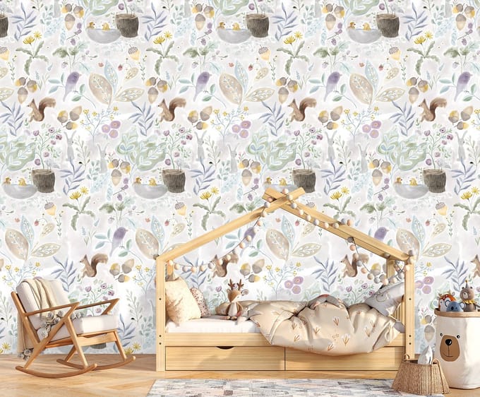 INGK Kinderbehang - Olive & Noah - Sweet Garden