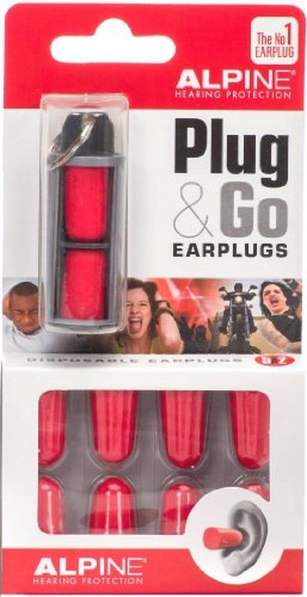 Plug & Go Oorplugs - Geluidsisolatie oordopjes per stuk