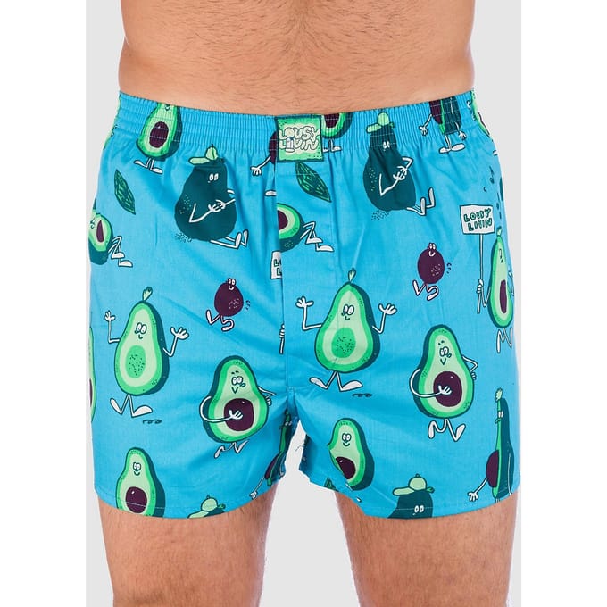 Lousy Livin Avocado Boxershorts blauw