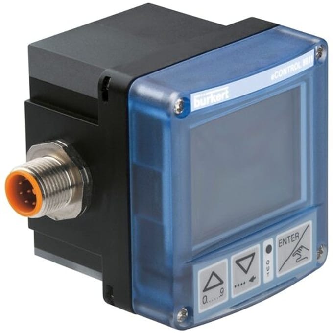Burkert Universele Controller Temperatuurregeling Fitting Bevestiging 24VDC M8/M12 - 8611 177458