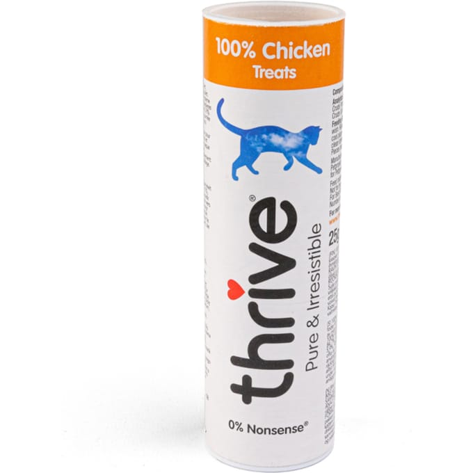 25g Vriesgedroogde 3 x Kip Thrive Kattensnacks