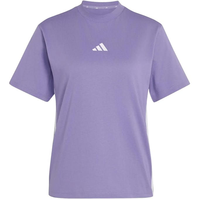 Katoenen dames-T-shirt adidas Essentials 3-Stripes