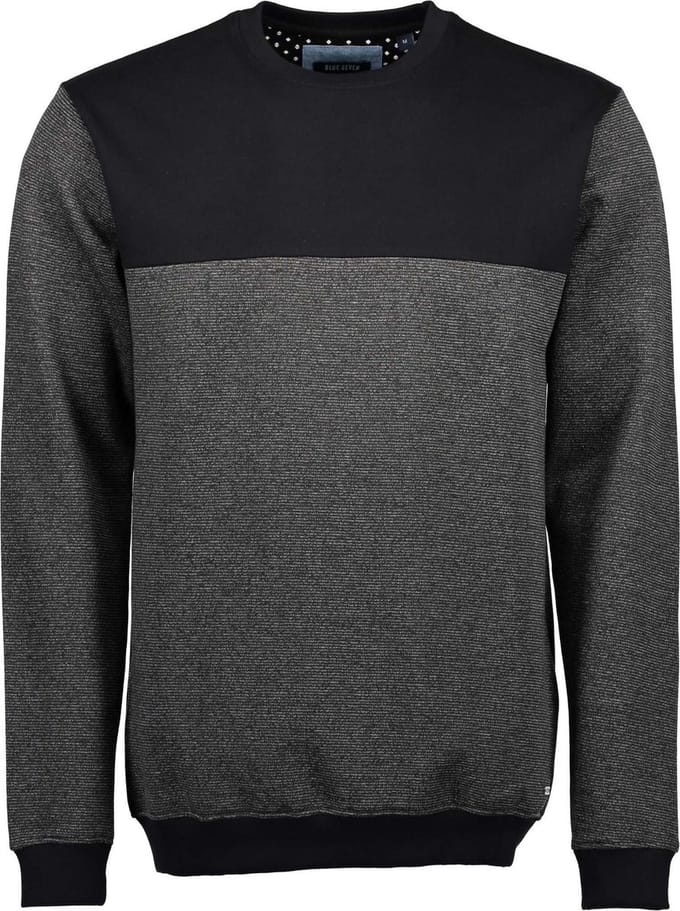 Blue Seven heren trui zwart - maat L