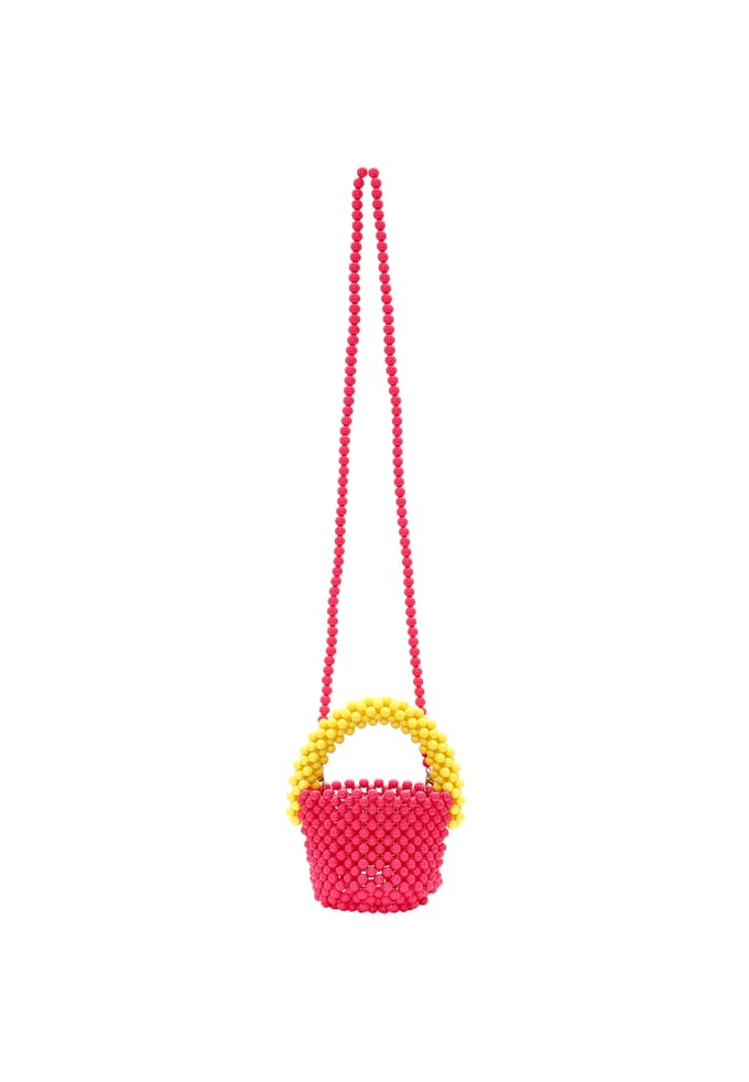 Mymo Handtas Dames Roze Geel Veelkleurig