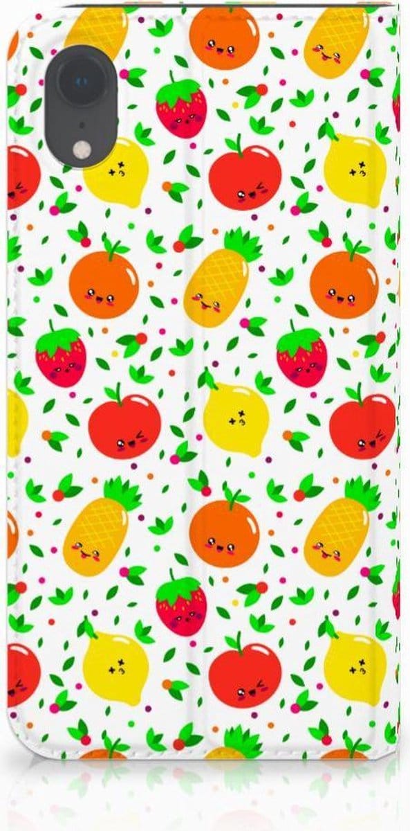 Apple iPhone Xr Flip Style Cover Fruits
