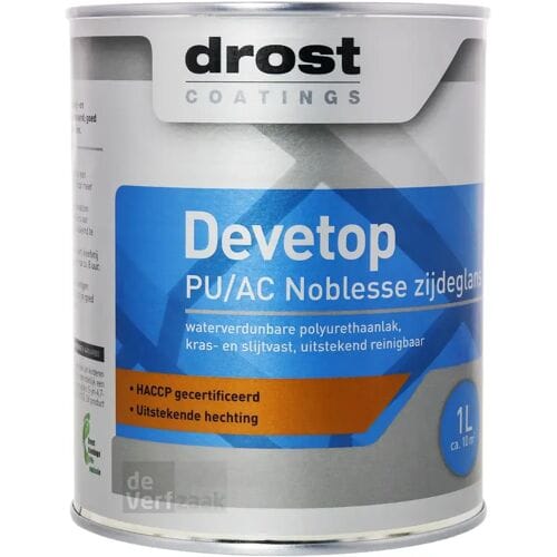 Drost Devetop PU/AC Noblesse Zijdeglans 0,5 liter - Wit