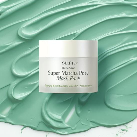su:m37 - Micro-Active Super Matcha Pore Mask Pack 100ml