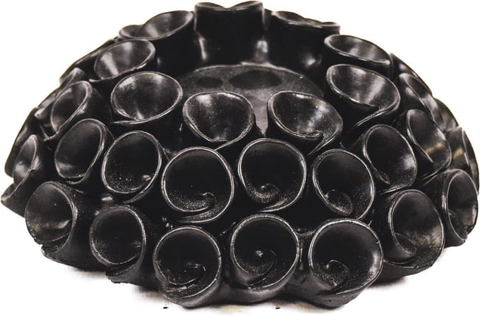 Housevitamin Zwarte Koraal kandelaar-13x3x5cm