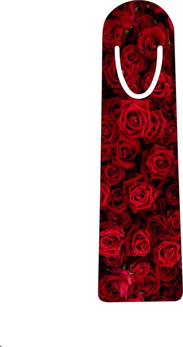 Boekenlegger - Bloemen 2 - Aluminium boekenlegger